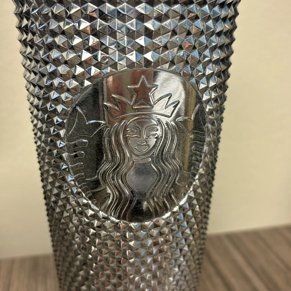 Starbucks Walt Disney World Silver Studded Tumbler